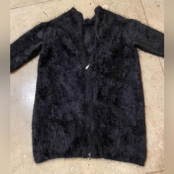 Miu Miu Angora Zip Up Cardigan - Picture 5 of 5